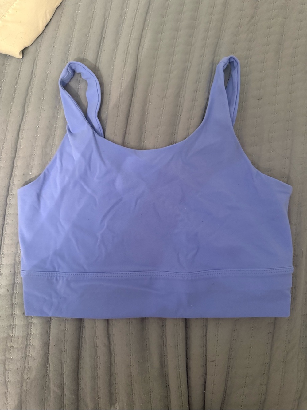 Nike Light Purple Seamless Crop Bralette